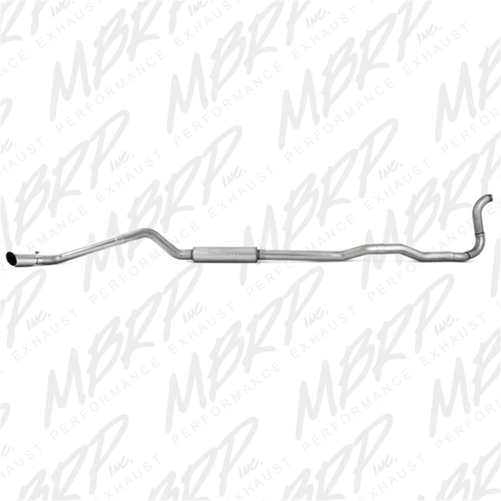 MBRP turbo-back exhaust system fits 1989-1993 Dodge single side exit aluminized steel S6150AL