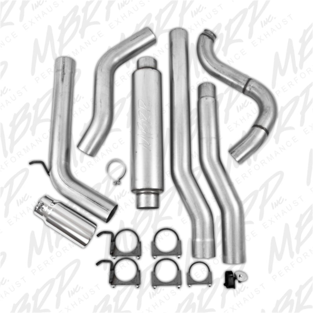 MBRP turbo-back exhaust system fits 1989-1993 Dodge single side exit aluminized steel S6150AL