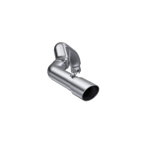 MBRP filter-back exhaust system fits 2013-2024 Ram 2500 5 inch single side exit Armor Plus Series T409 stainless steel S61640409