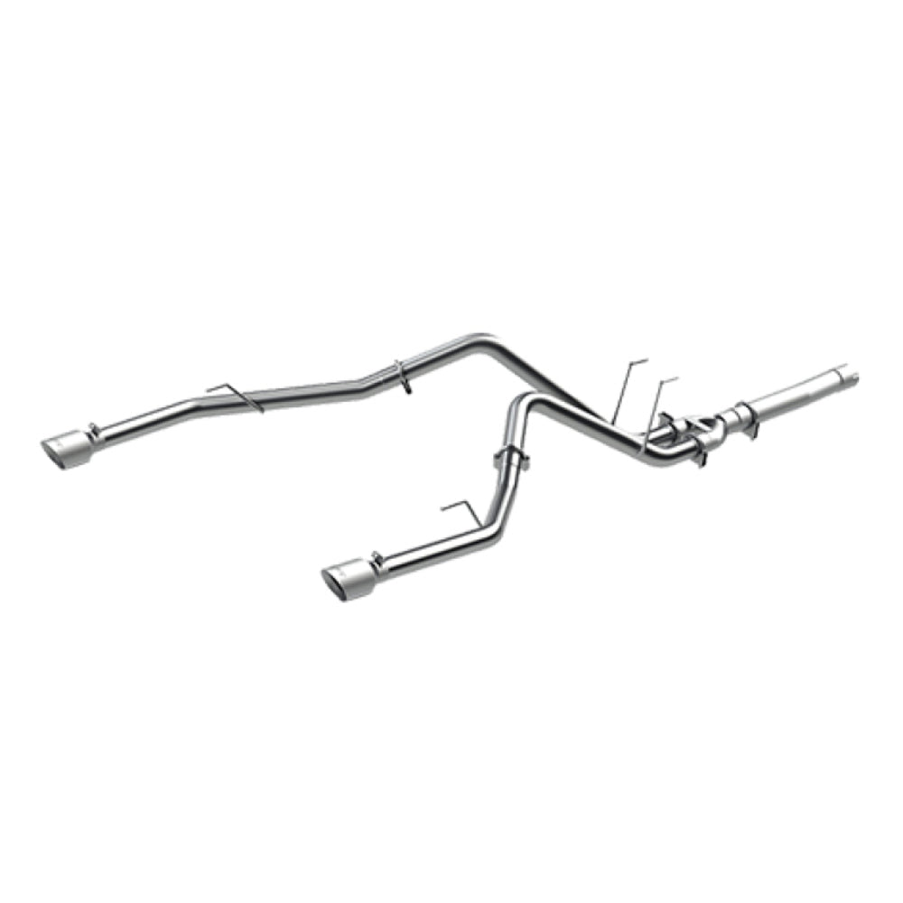 MBRP filter-back exhaust system fits 2014-2018 Ram 1500 2 inch dual split rear exit aluminized steel S6171AL