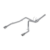 MBRP filter-back exhaust system fits 2014-2018 Ram 1500 2 inch dual split rear exit aluminized steel S6171AL