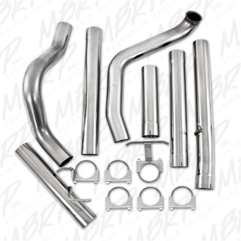 MBRP turbo-back exhaust system fits 1999-1903 Ford F-350 Armor Plus Series T409 stainless steel S6200SLM