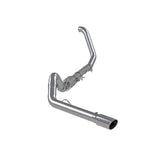 MBRP turbo-back exhaust system fits 2000-2003 Ford 4 inch single side exit Armor Plus Series T409 stainless steel S6204409