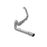 MBRP turbo-back exhaust system fits 2000-2003 Ford 4 inch single side exit aluminized steel S6204AL