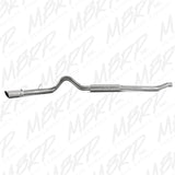 MBRP cat-back exhaust system fits 2003-2007 Ford F-350 single side exit Armor Plus Series T409 stainless steel S6208409