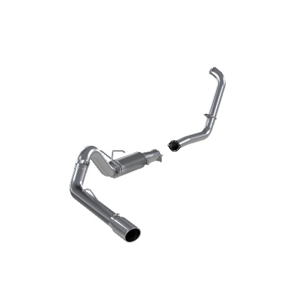 MBRP turbo-back exhaust system single side exit Armor Plus Series T409 stainless steel S6216409