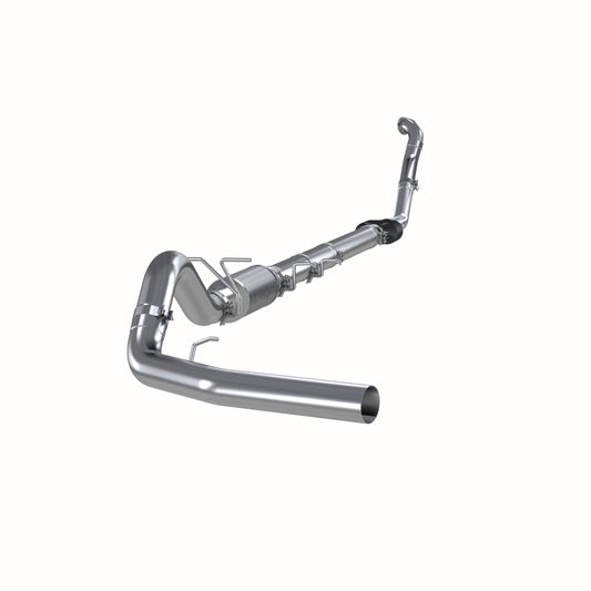 Fits 1994-1996 Ford F-250 4" Turbo Back Single Side (Aluminized downpipe)-S6218P