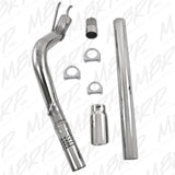 MBRP filter-back exhaust system fits Ford F-250 single side exit Armor Plus Series T409 stainless steel S6242409