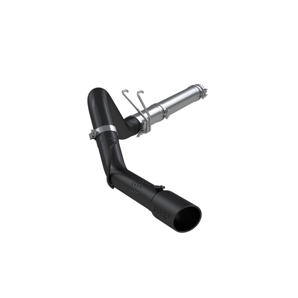 MBRP filter-back exhaust system fits Ford F-250 single side exit aluminized steel black coated S6242BLK