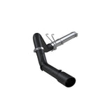 MBRP filter-back exhaust system fits Ford F-250 single side exit aluminized steel black coated S6242BLK