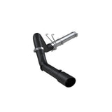 MBRP filter-back exhaust system fits Ford F-250 single side exit aluminized steel black coated S6242BLK