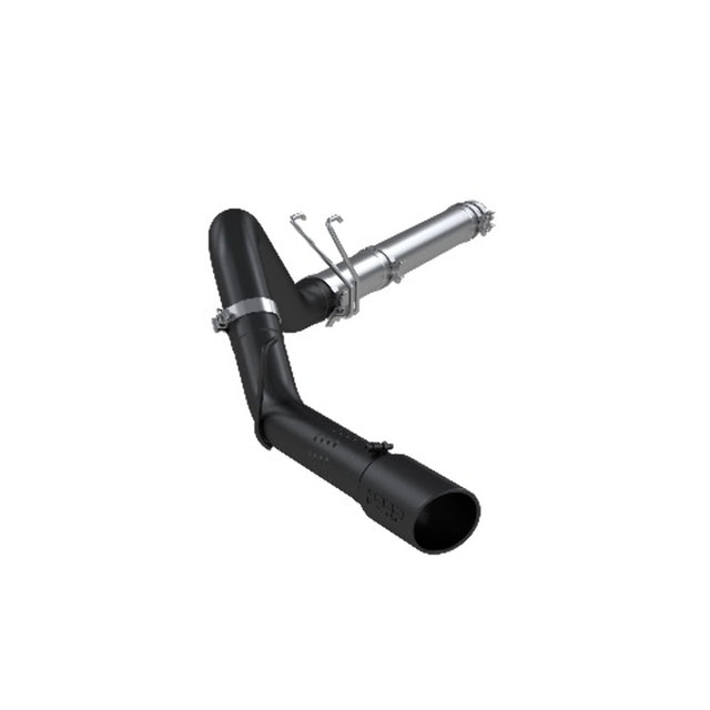MBRP filter-back exhaust system fits Ford F-250 single side exit aluminized steel black coated S6242BLK