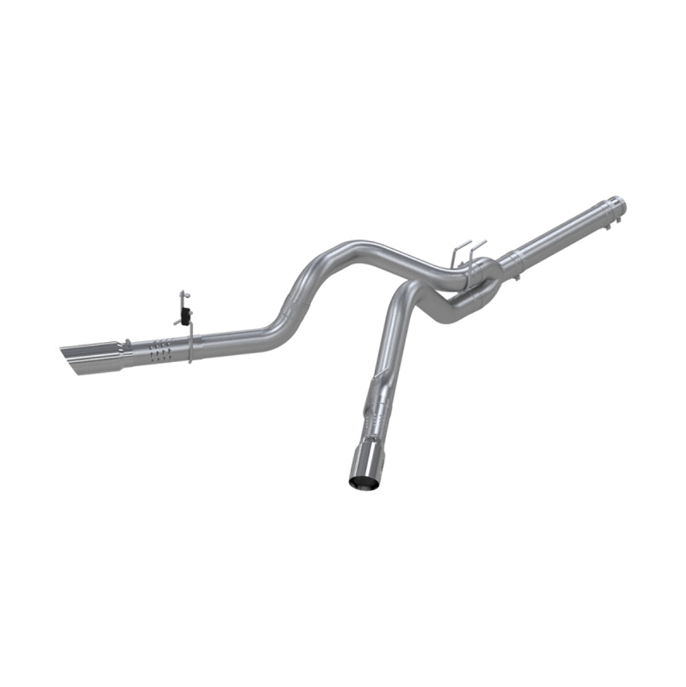 MBRP filter-back exhaust system fits Ford F-350 4 inch aluminized steel S6244AL