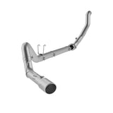 MBRP filter-back exhaust system fits Ford F-250 4 inch single side exit aluminized steel S6282AL