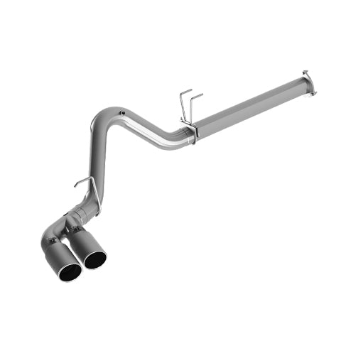 MBRP filter-back exhaust system fits Ford F-250 single side exit Armor Plus Series T409 stainless steel S6288409