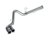 MBRP filter-back exhaust system fits Ford F-250 single side exit Armor Plus Series T409 stainless steel S6288409