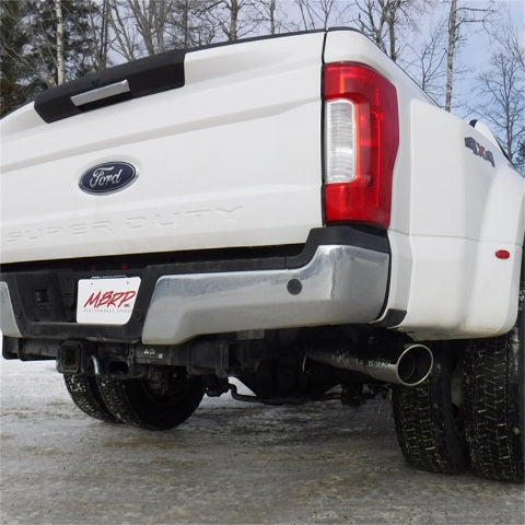 MBRP filter-back exhaust system fits 2017-2024 Ford F-350 4 inch Armor Plus Series T409 stainless steel S6289409