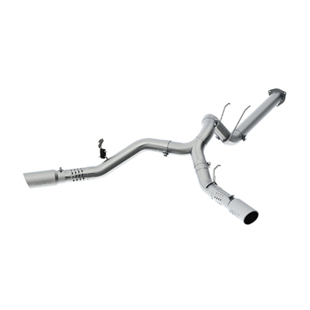 MBRP filter-back exhaust system fits 2018-2023 Ford F-250 4 inch Armor Plus Series T409 stainless steel S6291409