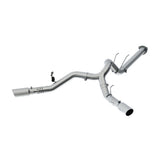 MBRP filter-back exhaust system fits 2018-2023 Ford F-250 4 inch Armor Plus Series T409 stainless steel S6291409