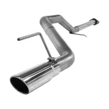 MBRP filter-back exhaust system fits 2007-2009 Jeep Grand Cherokee 3 inch single side exit Armor Plus Series T409 stainless steel S6500409
