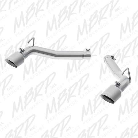 MBRP axle-back exhaust system fits 2010-2015 Chevy Camaro Armor Pro Series T304 stainless steel S7019304 3 inch inlet/outlet