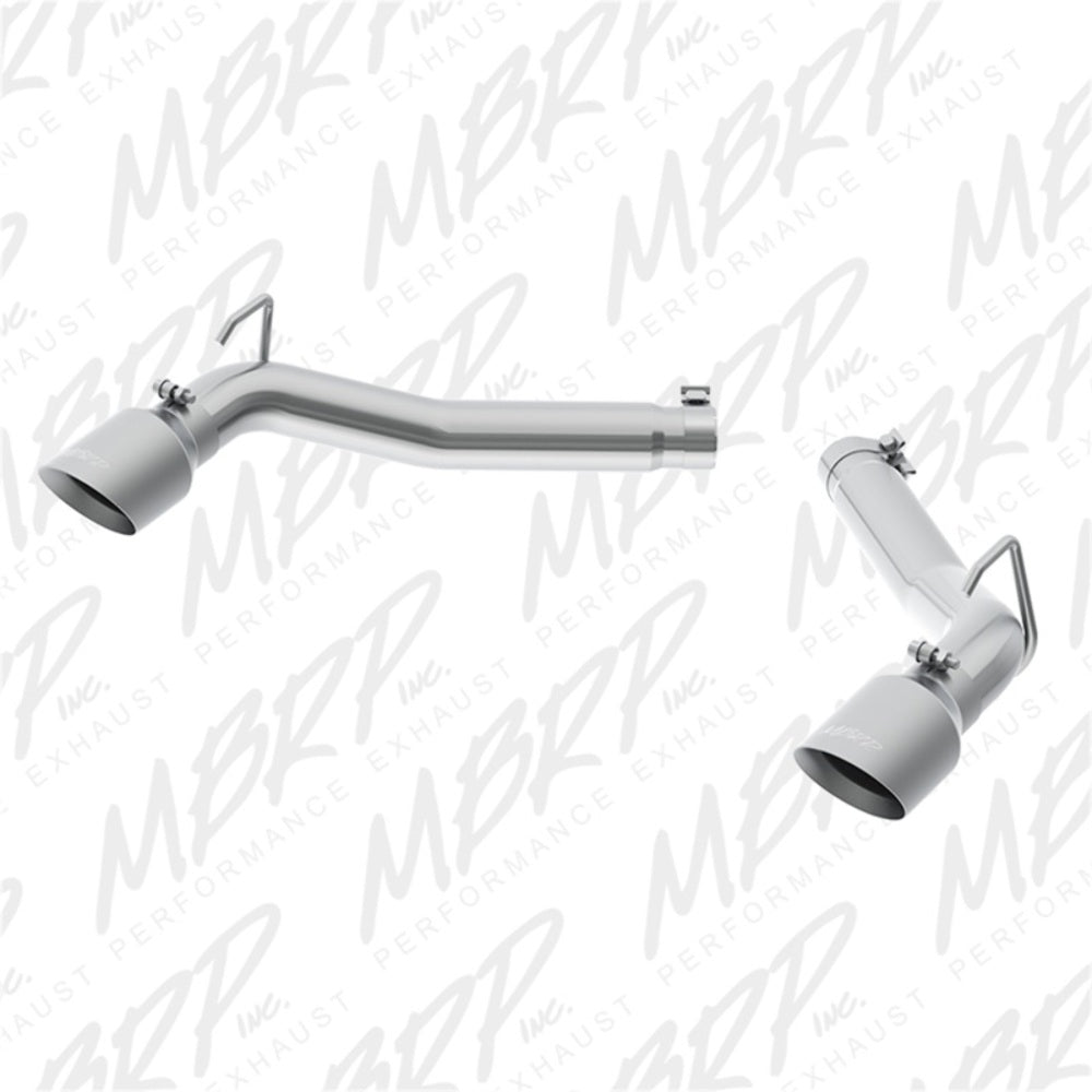 MBRP axle-back exhaust system fits 2010-2015 Chevy Camaro Armor Pro Series T304 stainless steel S7021304 3 inch inlet/outlet