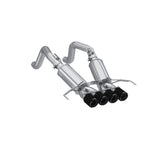 MBRP axle-back exhaust system fits 2014-2019 Chevy Corvette Armor Pro Series T304 stainless steel S70303CF