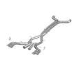 MBRP cat-back exhaust system fits Chevy Camaro Armor Plus Series T409 stainless steel S7033409