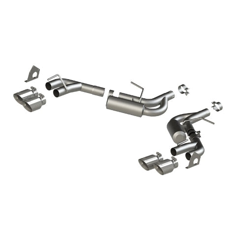 MBRP axle-back exhaust system fits 2016-2024 Chevy Camaro 2.5 inch Armor Pro Series T304 stainless steel S7039304