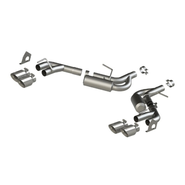 MBRP axle-back exhaust system fits 2016-2024 Chevy Camaro 2.5 inch aluminized steel S7039AL