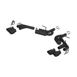 MBRP axle-back exhaust system fits 2016-2024 Chevy Camaro 2.5 inch aluminized steel black coated S7039BLK
