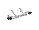 MBRP cat-back exhaust system fits 2020-2024 Chevy Corvette 4.5 inch Armor Pro Series T304 stainless steel S70413CF