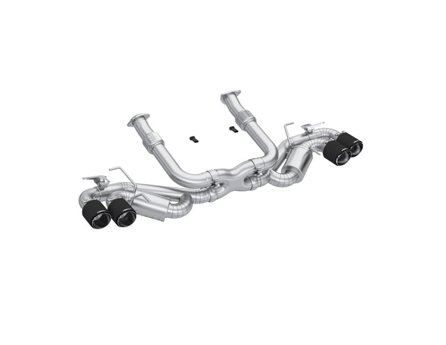 MBRP cat-back exhaust system fits 2020-2024 Chevy Corvette 4.5 inch Armor Pro Series T304 stainless steel S70413CF