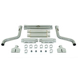 MBRP cat-back exhaust system fits 2009-2014 Dodge Challenger 3 inch dual split rear exit Armor Plus Series T409 stainless steel S7104409