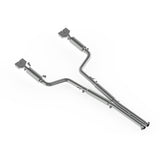 MBRP cat-back exhaust system fits 2009-2014 Dodge Challenger 3 inch dual split rear exit Armor Plus Series T409 stainless steel S7104409
