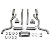 MBRP cat-back exhaust system fits 2008-2010 Dodge Challenger 3 inch dual split rear exit Armor Pro Series T304 stainless steel S7110304