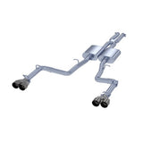 MBRP cat-back exhaust system fits 2017-2023 Dodge Challenger dual split rear exit aluminized steel S7111AL
