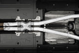 Fits 2015-2022 Dodge Challenger 3in. Cat Back; Dual Rear; Quad Tips - S7114AL