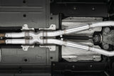 Fits 2015-2016 Dodge Challenger 3in. Cat Back; Dual Rear; Quad Tips - S7115AL