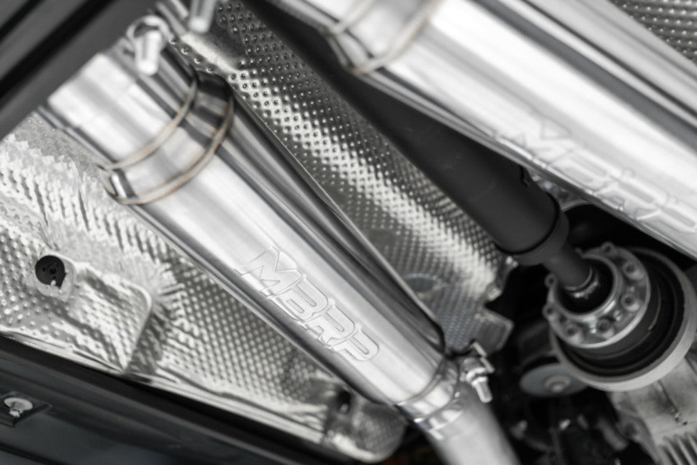 MBRP cat-back exhaust system fits 2022-2023 Dodge Charger 3 inch dual rear exit aluminized steel S7117AL