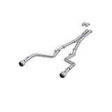 Fits 2017-2023 Dodge Charger 3in. Cat Back; Dual Rear; Dual Tips - S7118AL