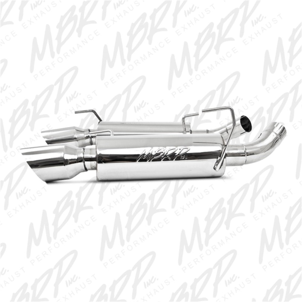 MBRP axle-back exhaust system fits Ford Mustang Armor Pro Series T304 stainless steel S7200304