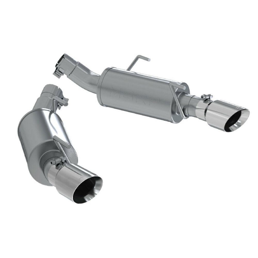 MBRP axle-back exhaust system fits Ford Mustang Armor Pro Series T304 stainless steel S7200304