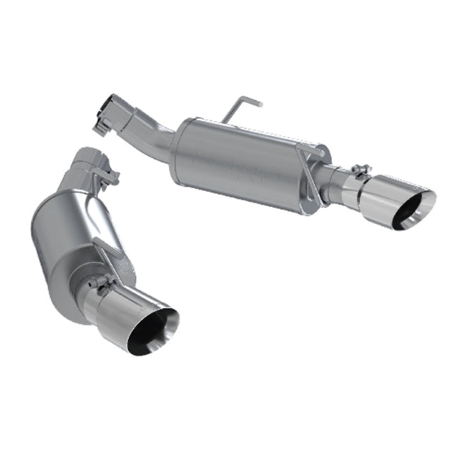 MBRP axle-back exhaust system fits Ford Mustang Armor Pro Series T304 stainless steel S7200304