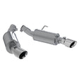 MBRP axle-back exhaust system fits 2005-2010 Ford Mustang aluminized steel S7200AL
