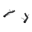 MBRP axle-back exhaust system fits 2011-2014 Ford Mustang aluminized steel black coated S7203BLK