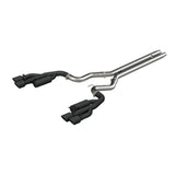 MBRP cat-back exhaust system fits 2018-2023 Ford Mustang aluminized steel S7207BLK
