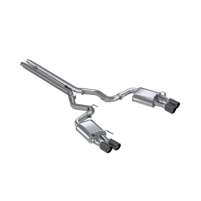 MBRP cat-back exhaust system fits Ford Mustang Armor Pro Series T304 stainless steel S72093CF