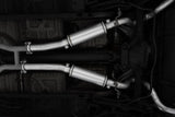MBRP cat-back exhaust system fits 1999-1903 Ford Mustang 2.5 inch dual split rear exit aluminized steel S7221AL