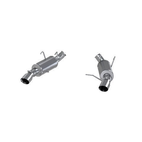 MBRP axle-back exhaust system fits 2011-2014 Ford Mustang aluminized steel S7225AL